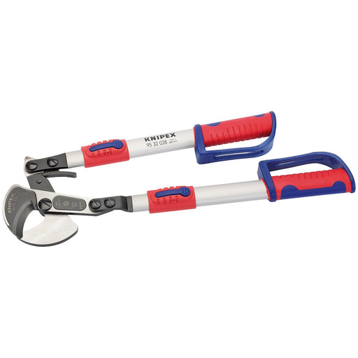 KNIPEX-95-32-038-Ratchet-Action-Telescopic-Cable-Shears