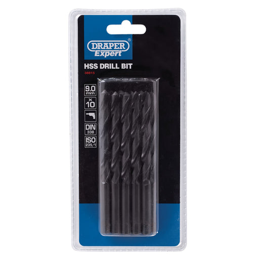 HSS-Drill-Bit,-9.0-x-220mm-(Pack-of-10)