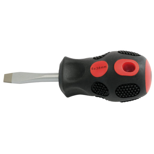 Plain-Slot-Flared-Tip-Screwdriver,-6-x-38mm-(Sold-Loose)