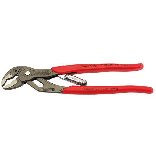 KNIPEX-Smartgrip®-85-01-250-Automatic-Water-Pump-Pliers,-250mm