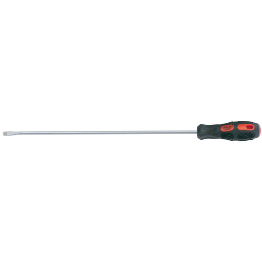 Plain-Slot-Flared-Tip-Long-Reach-Screwdriver,-6-x-450mm