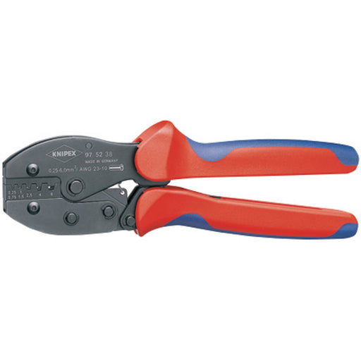 KNIPEX-97-52-38SB-Preciforce-Crimping-Pliers,-0.25---6.0mm,-220mm