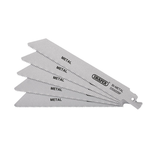 Bi-metal-Reciprocating-Saw-Blades-for-Metal,-150mm,-14tpi-(Pack-of-5)