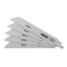 Bi-metal-Reciprocating-Saw-Blades-for-Metal,-150mm,-10tpi-(Pack-of-5)