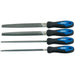 Soft-Grip-Engineers-File-Set,-200mm-(4-Piece)