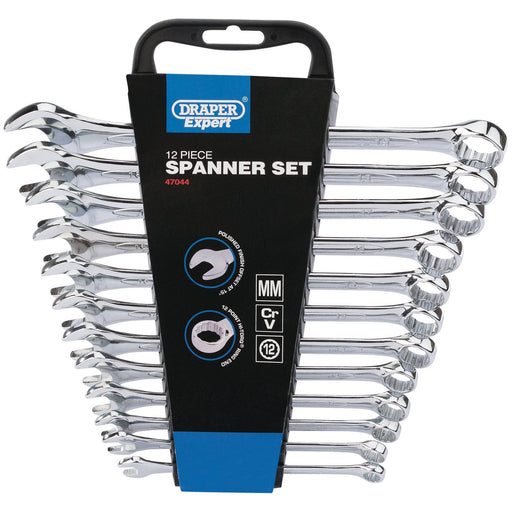 Draper-Expert-HI-TORQÂ®-Metric-Combination-Spanner-Set,-8---19mm-(12-Piece)