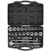 Draper-HI-TORQÂ®-Combined-MM/AF-Socket-Set,-3/4"-Sq.-Dr.,-Black-(26-Piece)