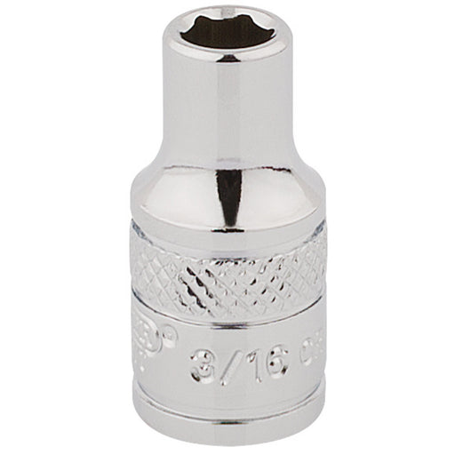 Draper-HI-TORQ®-6-Point-Socket,-1/4"-Sq.-Dr.,-3/16"