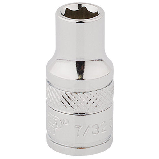 Draper-HI-TORQ®-6-Point-Socket,-1/4"-Sq.-Dr.,-7/32"
