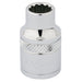 Draper-HI-TORQ®-12-Point-Socket,-3/8"-Sq.-Dr.,-5/16"