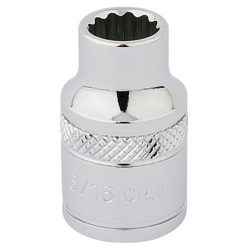 Draper-HI-TORQÂ®-12-Point-Socket,-3/8"-Sq.-Dr.,-5/16"