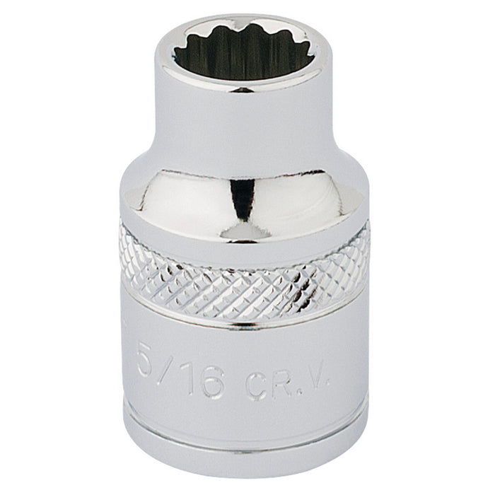 Draper-HI-TORQÂ®-12-Point-Socket,-3/8"-Sq.-Dr.,-5/16"