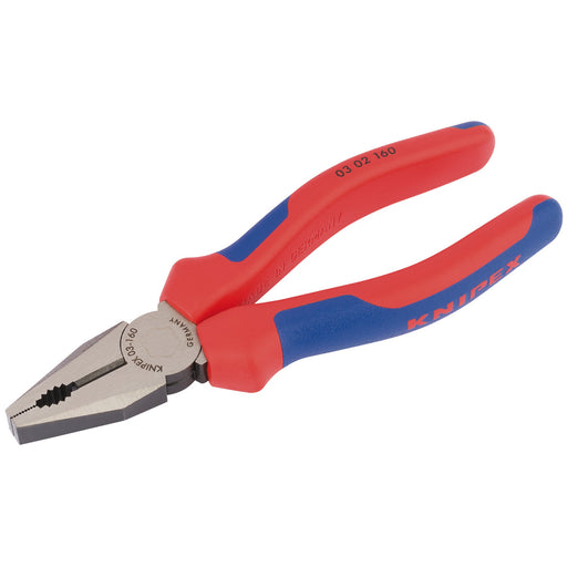 KNIPEX-03-02-160-SB-Combination-Pliers---Heavy-Duty-Handle,-160mm