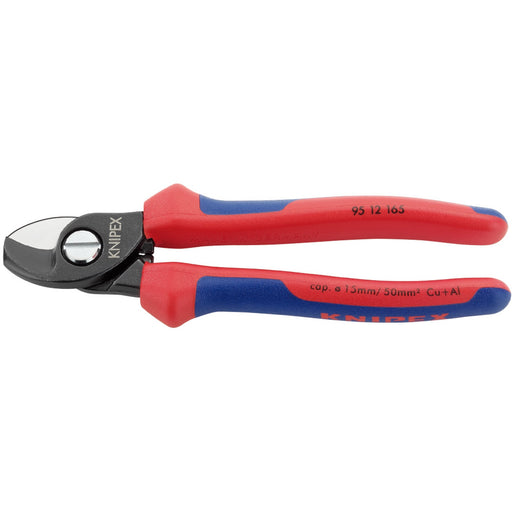 KNIPEX-95-12-165-SB-Copper-or-Aluminium-Only-Cable-Shear,-165mm