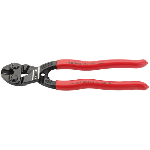 KNIPEX-CoboltÂ®-71-21-200SB-Compact-20Â°-Angled-Head-Bolt-Cutters,-200mm