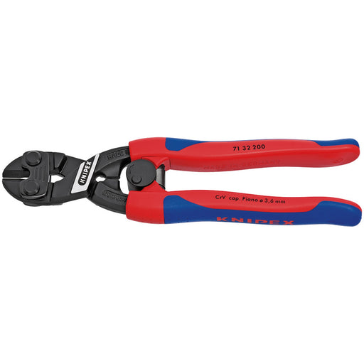 KNIPEX-Cobolt®-71-32-200SB-Compact-Bolt-Cutters-with-Sprung-Handle,-200mm