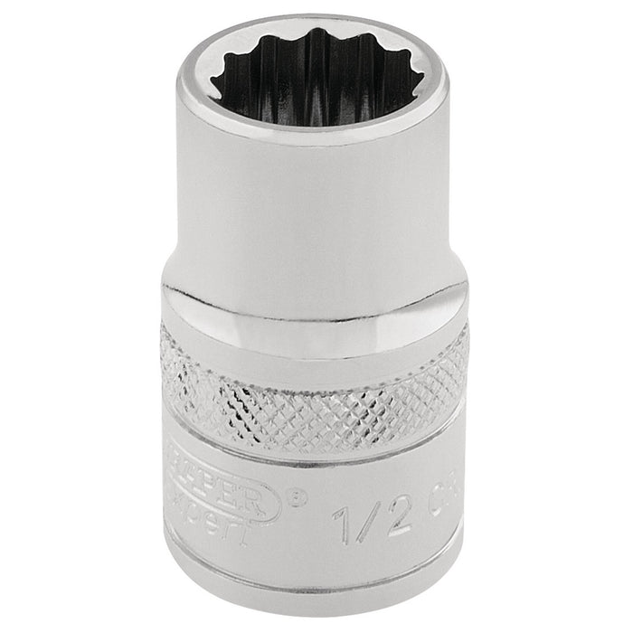 Draper-HI-TORQÂ®-12-Point-Socket,-3/8"-Sq.-Dr.,-1/2"