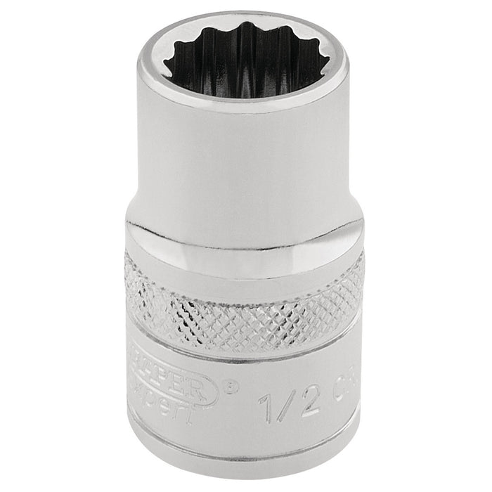 Draper-HI-TORQ®-12-Point-Socket,-3/8"-Sq.-Dr.,-1/2"