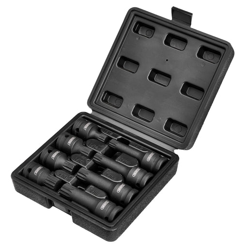 Tamper-Proof-Impact-Spline-Set,-1/2"-Sq.-Dr.-(8-Piece)