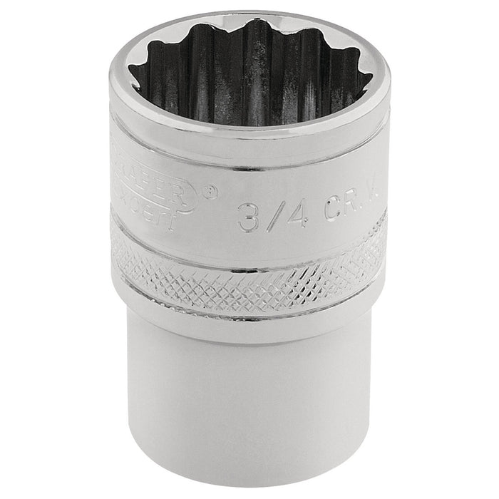 Draper-HI-TORQÂ®-12-Point-Socket,-3/8"-Sq.-Dr.,-3/4"