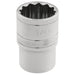 Draper-HI-TORQÂ®-12-Point-Socket,-3/8"-Sq.-Dr.,-3/4"