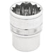 Draper-HI-TORQ®-12-Point-Socket,-3/8"-Sq.-Dr.,-7/8"