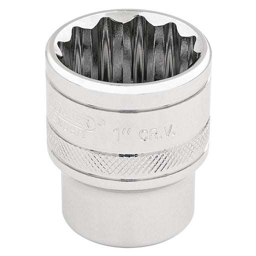Draper-HI-TORQÂ®-12-Point-Socket,-3/8"-Sq.-Dr.,-1"