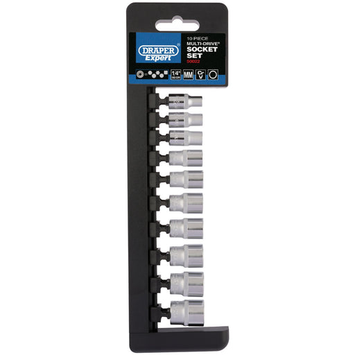 Multi-DriveÂ®-Metric-Socket-Set,-1/4"-Sq.-Dr.-(10-Piece)