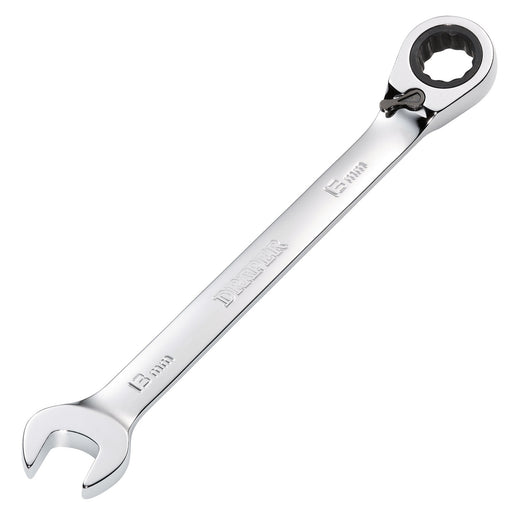 Draper-HI-TORQÂ®-Metric-Reversible-Ratcheting-Combination-Spanner,-13mm