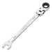 Draper-HI-TORQÂ®-Metric-Flexible-Head-Ratcheting-Combination-Spanner,-8mm