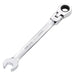 Draper-HI-TORQÂ®-Metric-Flexible-Head-Ratcheting-Combination-Spanner,-9mm