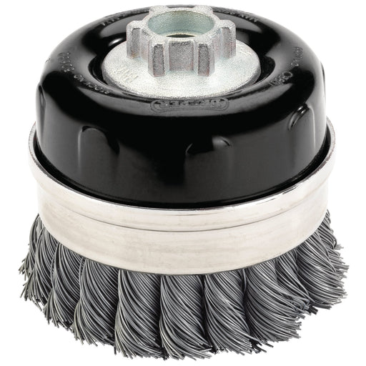 Draper-Expert-Steel-Twist-Knot-Wire-Cup-Brush,-80mm,-M14