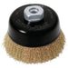 Draper-Expert-Brassed-Steel-Crimped-Wire-Cup-Brush,-100mm,-M14