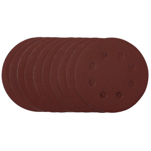 Sanding-Discs,-115mm,-240-Grit,-Hook-&-Loop-(Pack-of-10)