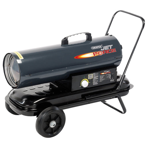 Jet-Force-Diesel-and-Kerosene-Space-Heater-with-Wheels,-75,000-BTU/22kW