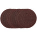 Punched-Sanding-Discs,-125mm,-Hook-&-Loop,-40-Grit,-(Pack-of-10)
