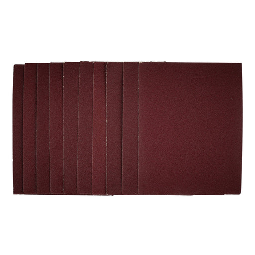 1/4-Sanding-Sheets,-115-x-150mm,-80-Grit-(Pack-of-10)