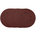 Punched-Sanding-Discs,-125mm,-Hook-&-Loop,-240-Grit,-(Pack-of-10)