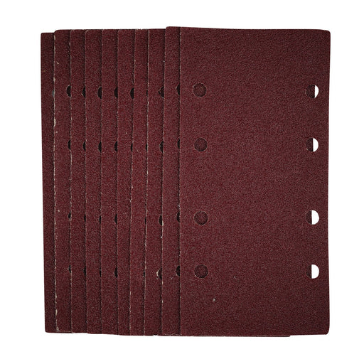 1/3-Sanding-Sheets-with-Hook-and-Loop,-93-x-190mm,-40-Grit-(Pack-of-10)