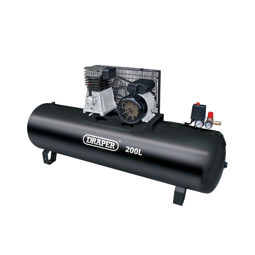200L-Belt-Driven-Air-Compressor-without-wheels,-2.2kW/3hp