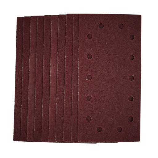 1/2-Sanding-Sheets-with-Hook-and-Loop,-115-x-230mm,-40-Grit-(Pack-of-10)