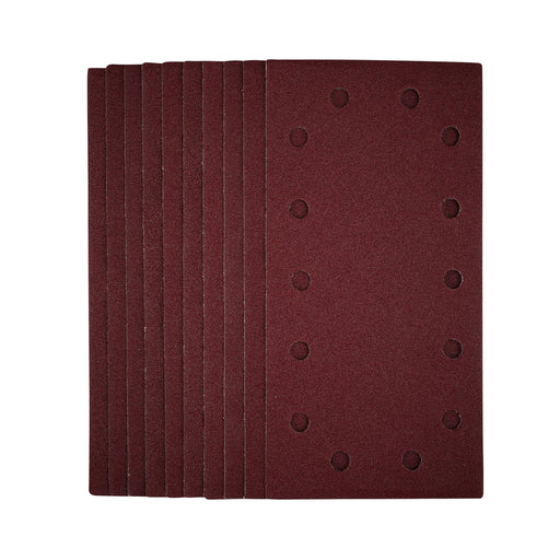 1/2-Sanding-Sheets-with-Hook-and-Loop,-115-x-230mm,-80-Grit-(Pack-of-10)