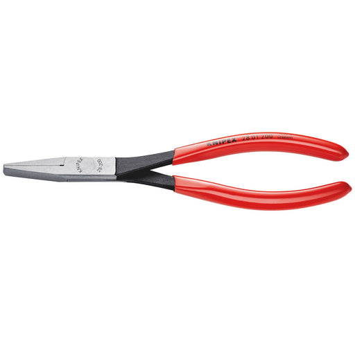 KNIPEX-28-01-200-Long-Reach-Needle-Nose-Pliers-plastic-coated-black-atramentized,-200mm