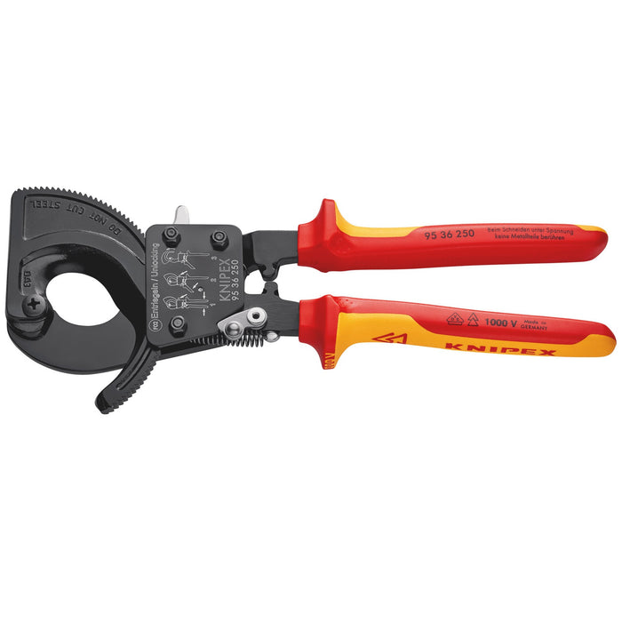 KNIPEX-95-36-250-VDE-Heavy-Duty-Cable-Cutter,-250mm
