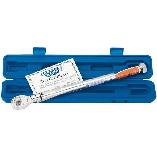 Draper-Expert-Precision-Torque-Wrench,-1/2"-Sq.-Dr.,-30---100Nm
