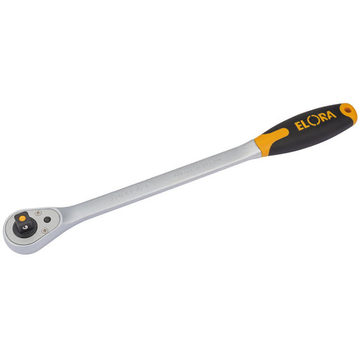 Elora-Quick-Release-Soft-Grip-Reversible-Ratchet,-1/2"-Sq.-Dr.,-375mm