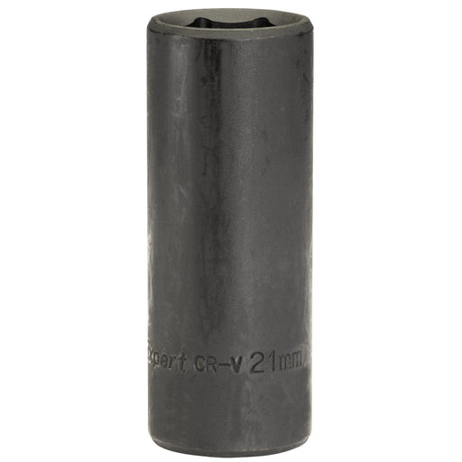Draper-Expert-HI-TORQÂ®-Deep-Impact-Socket,-1/2"-Sq.-Dr.,-21mm-(Sold-Loose)