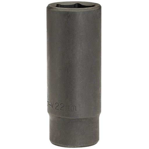 Draper-Expert-HI-TORQÂ®-Deep-Impact-Socket,-1/2"-Sq.-Dr.,-22mm-(Sold-Loose)