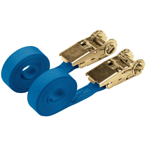 Ratcheting-Tie-Down-Straps,-4.5m-x-25mm,-250kg-(2-Piece)