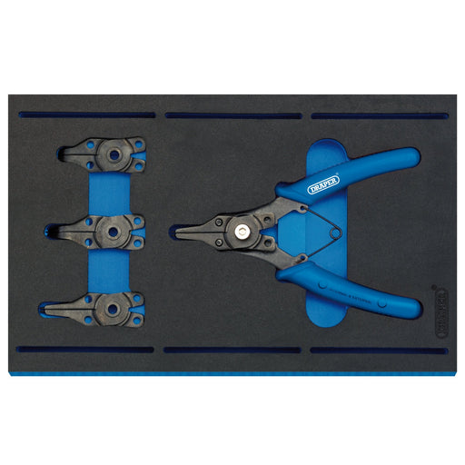 Interchangeable-Circlip-Plier-Set-in-1/4-Drawer-EVA-Insert-Tray-(5-Piece)